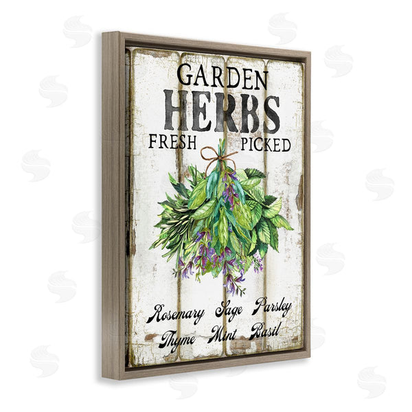 Stupell Industries Creatif Belle | Fresh Picked Garden Herbs