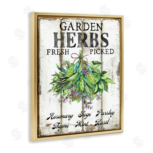 Stupell Industries Creatif Belle | Fresh Picked Garden Herbs