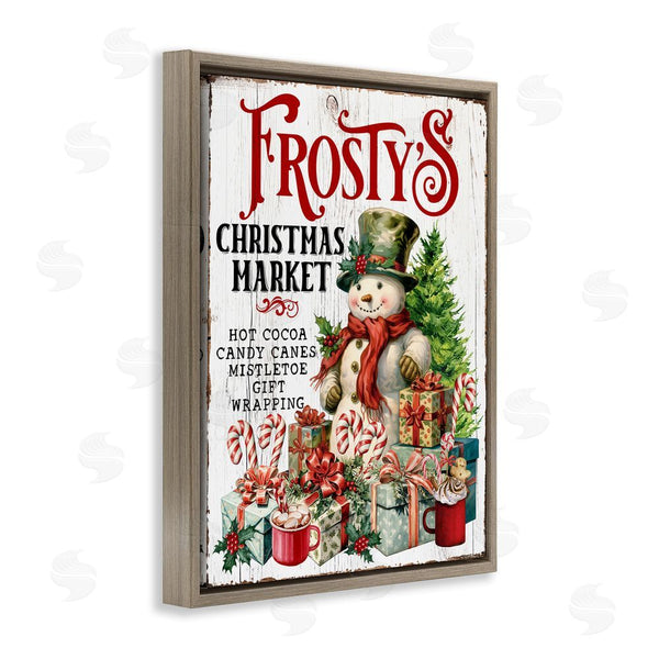 Stupell Industries Creatif Belle | Frosty's Christmas Market