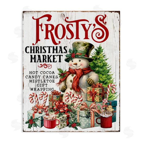 stupell industries Creatif Belle | Frosty's Christmas Market