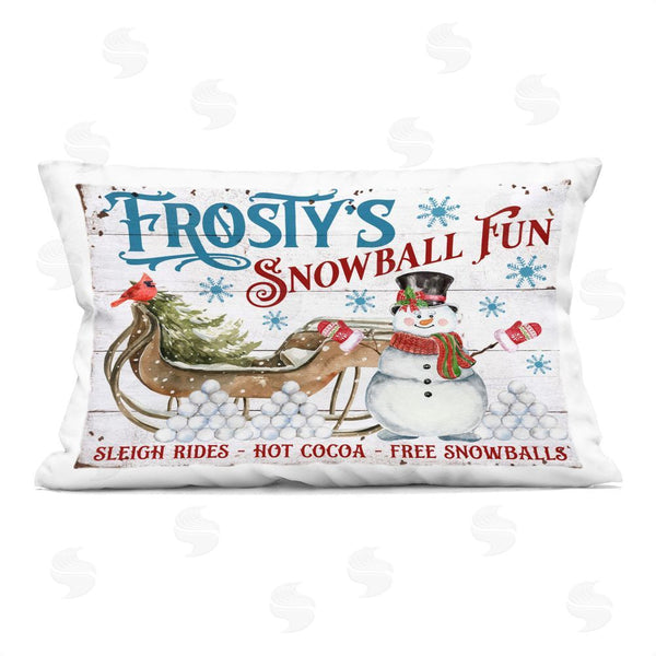 stupell industries Creatif Belle | Frosty's Snowball Fun