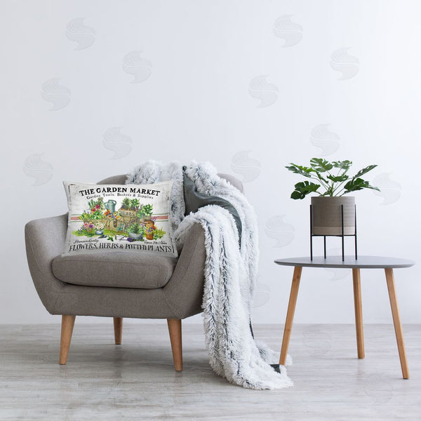 Stupell Industries Creatif Belle | Garden Market Bistro Stripe