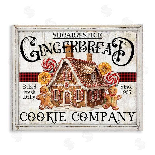 stupell industries Creatif Belle | Gingerbread Vintage Sign