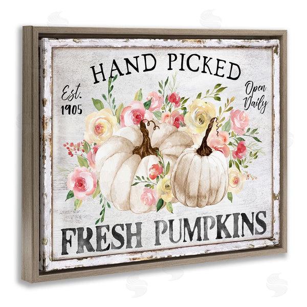 Stupell Industries Creatif Belle | Hand Picked Pumpkins