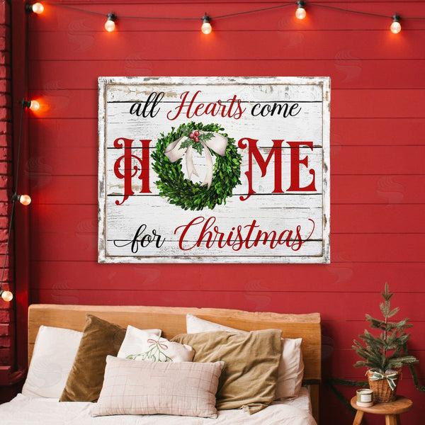 Stupell Industries Creatif Belle | Hearts Home For Christmas