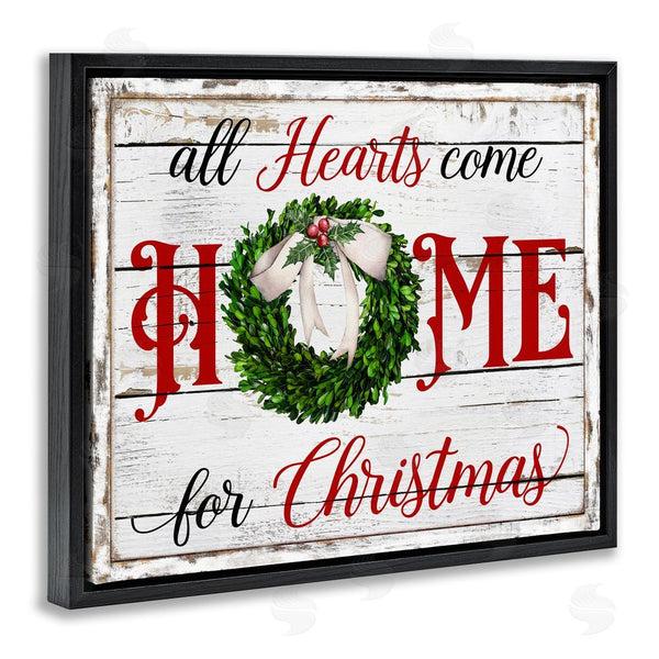 Stupell Industries Creatif Belle | Hearts Home For Christmas