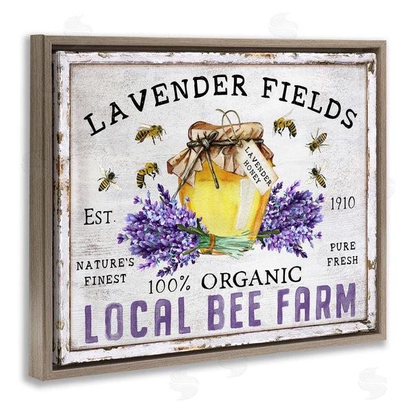 Stupell Industries Creatif Belle | Lavender Fields Bee Farm