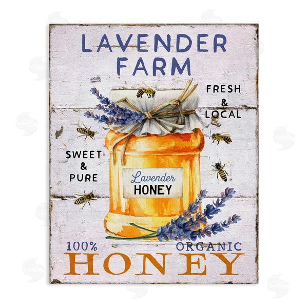 stupell industries Creatif Belle | Lavender Honey Farmhouse