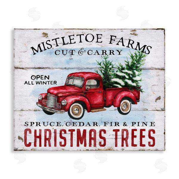 stupell industries Creatif Belle | Mistletoe Farm Trees
