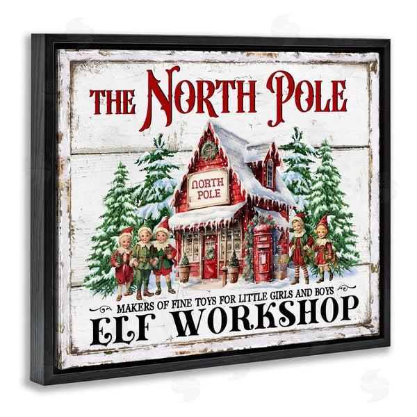 Stupell Industries Creatif Belle | North Pole Workshop