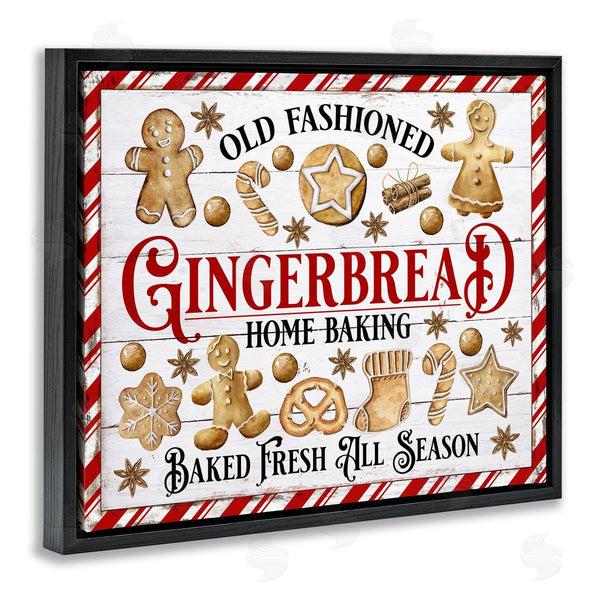 Stupell Industries Creatif Belle | Old Fashioned Gingerbread Wall Art