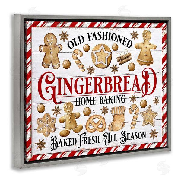 Stupell Industries Creatif Belle | Old Fashioned Gingerbread Wall Art