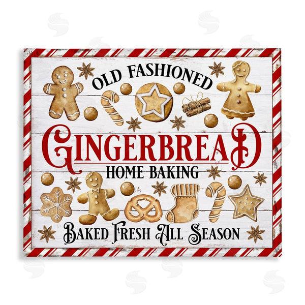 stupell industries Creatif Belle | Old Fashioned Gingerbread Wall Art