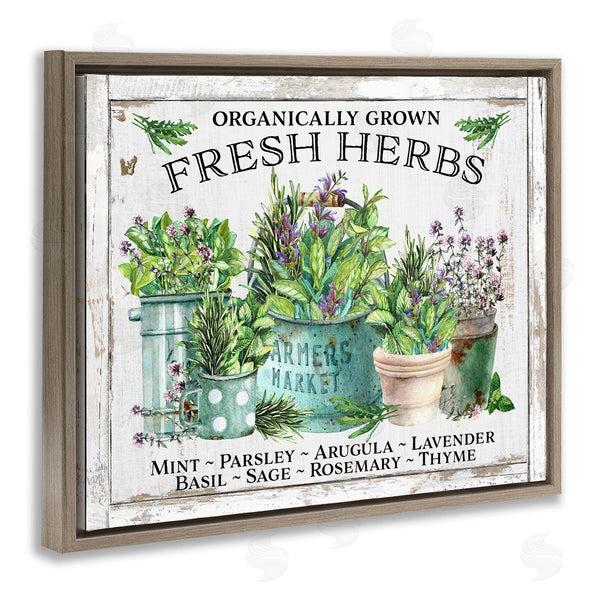 Stupell Industries Creatif Belle | Organic Fresh Herbs