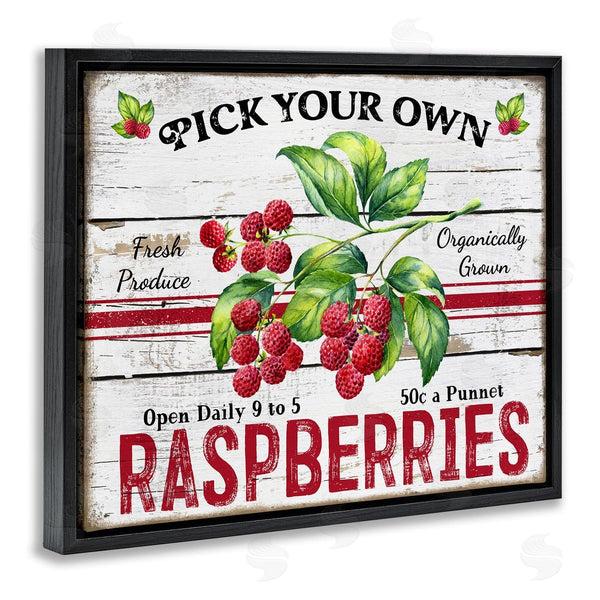 Stupell Industries Creatif Belle | Pick Your Own Raspberries