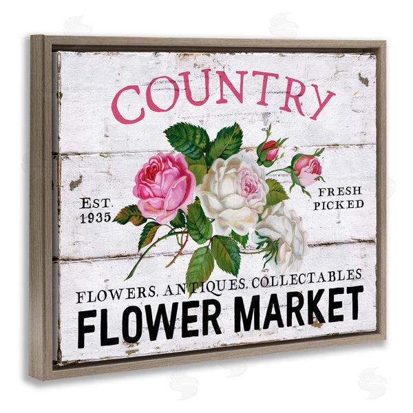 Stupell Industries Creatif Belle | Pink Country Flower Market