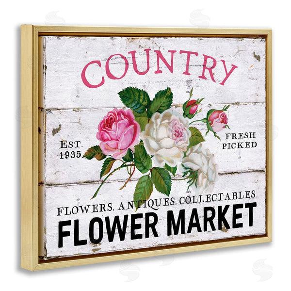Stupell Industries Creatif Belle | Pink Country Flower Market