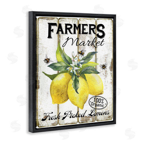 Stupell Industries Creatif Belle | Rustic Farm Market Lemons