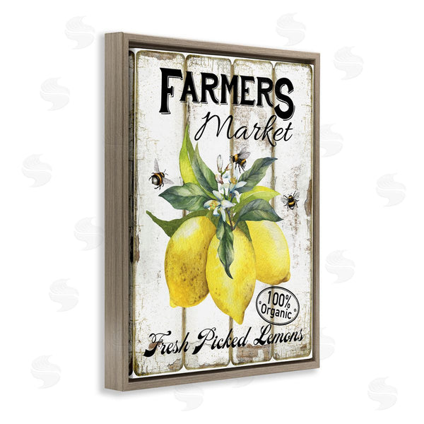 Stupell Industries Creatif Belle | Rustic Farm Market Lemons