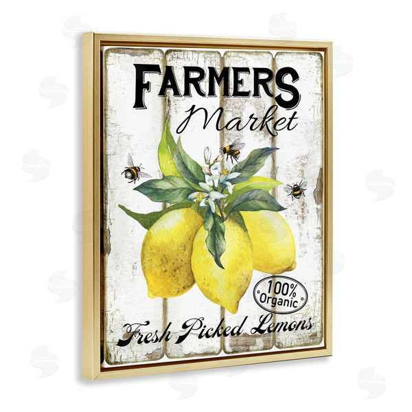 Stupell Industries Creatif Belle | Rustic Farm Market Lemons