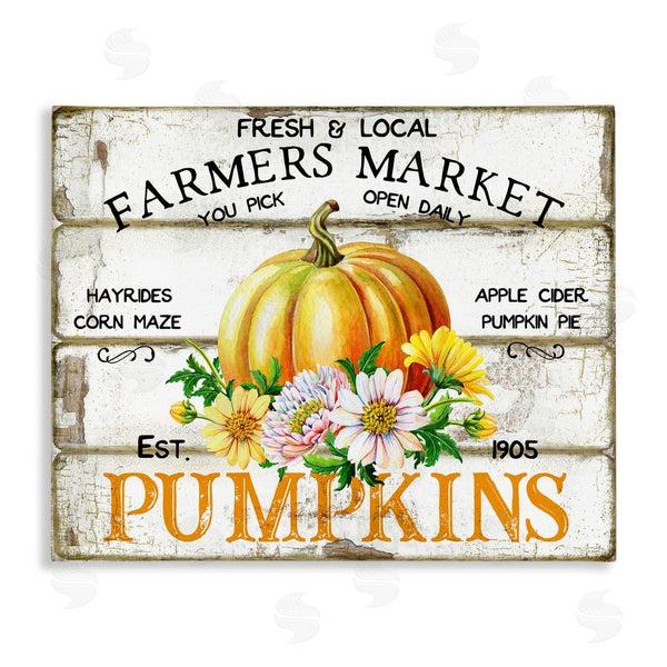 stupell industries Creatif Belle | Rustic & Floral Farm Market
