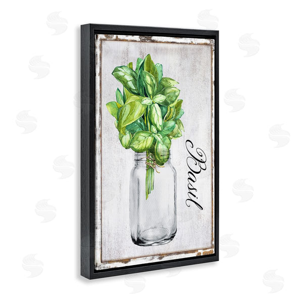Stupell Industries Creatif Belle | Rustic Garden Basil