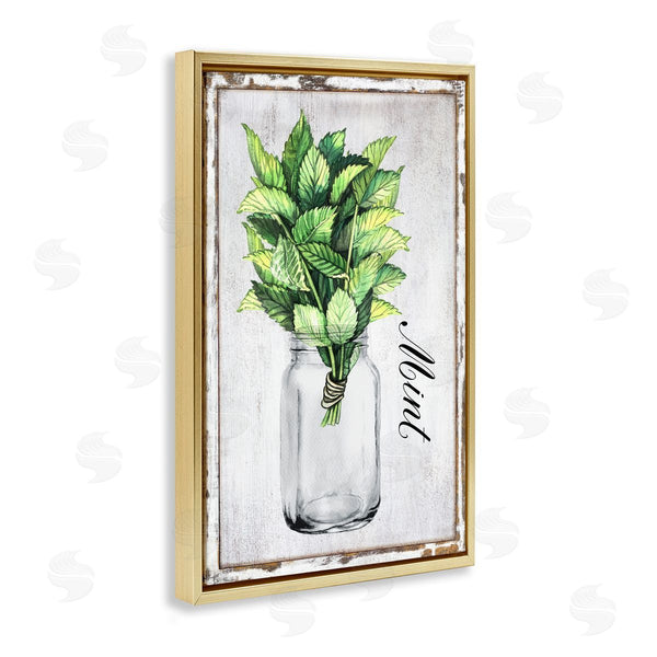 Stupell Industries Creatif Belle | Rustic Garden Mint