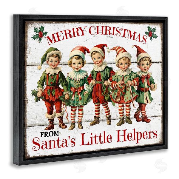 Stupell Industries Creatif Belle | Santa's Helpers Elves