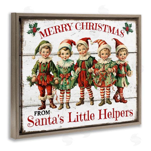 Stupell Industries Creatif Belle | Santa's Helpers Elves