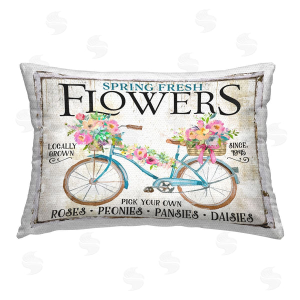 Stupell Industries Creatif Belle | Spring Fresh Flowers & Bike