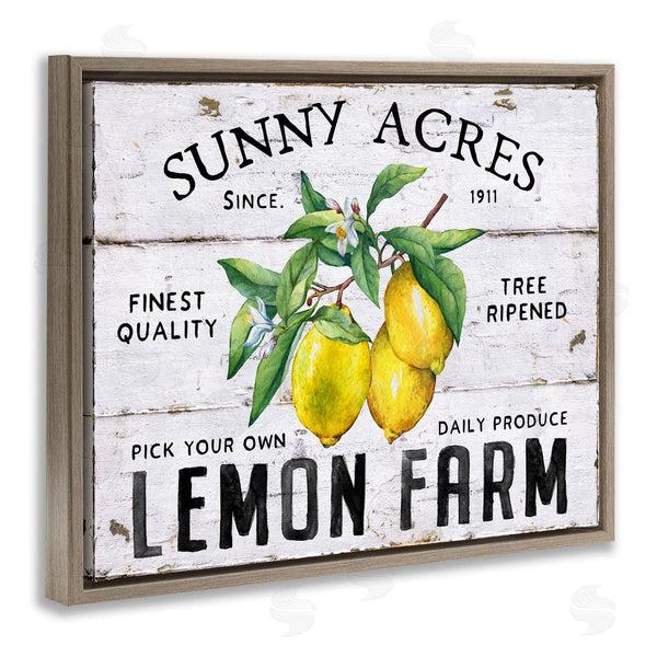Stupell Industries Creatif Belle | Sunny Acres Lemon Farm
