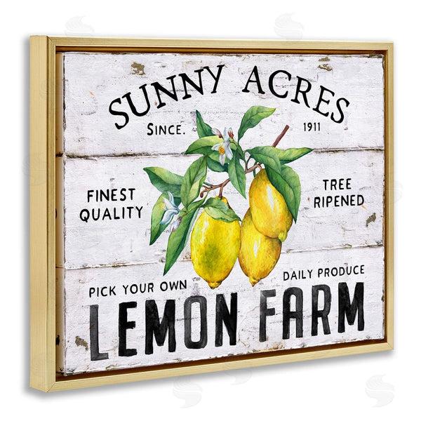 Stupell Industries Creatif Belle | Sunny Acres Lemon Farm