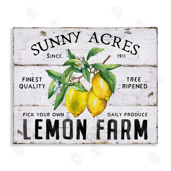 stupell industries Creatif Belle | Sunny Acres Lemon Farm