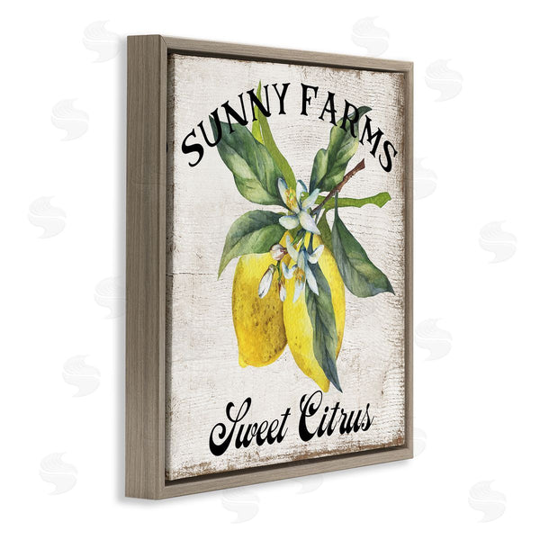 Stupell Industries Creatif Belle | Sunny Farms Sweet Lemon