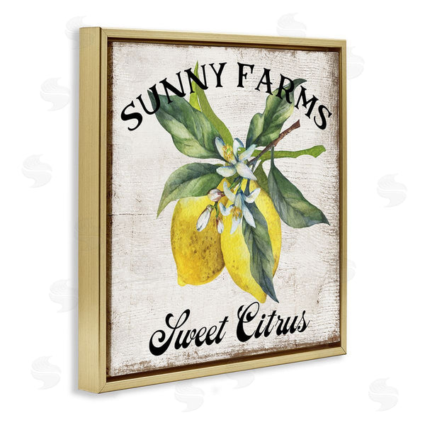Stupell Industries Creatif Belle | Sunny Farms Sweet Lemon