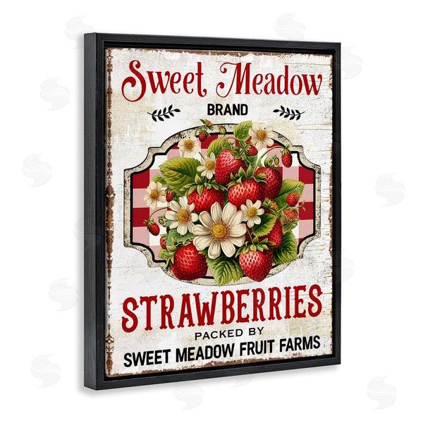 Stupell Industries Creatif Belle | Sweet Meadow Strawberries