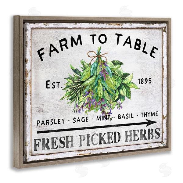 Stupell Industries Creatif Belle | Vintage Farm Herbs