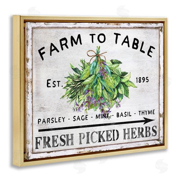 Stupell Industries Creatif Belle | Vintage Farm Herbs