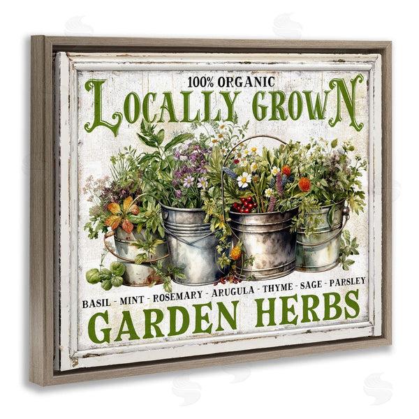 Stupell Industries Creatif Belle | Vintage Herbs In Buckets