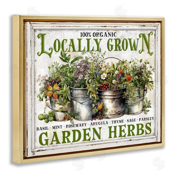 Stupell Industries Creatif Belle | Vintage Herbs In Buckets
