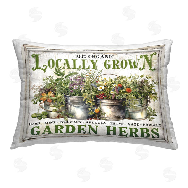 stupell industries Creatif Belle | Vintage Herbs in Buckets
