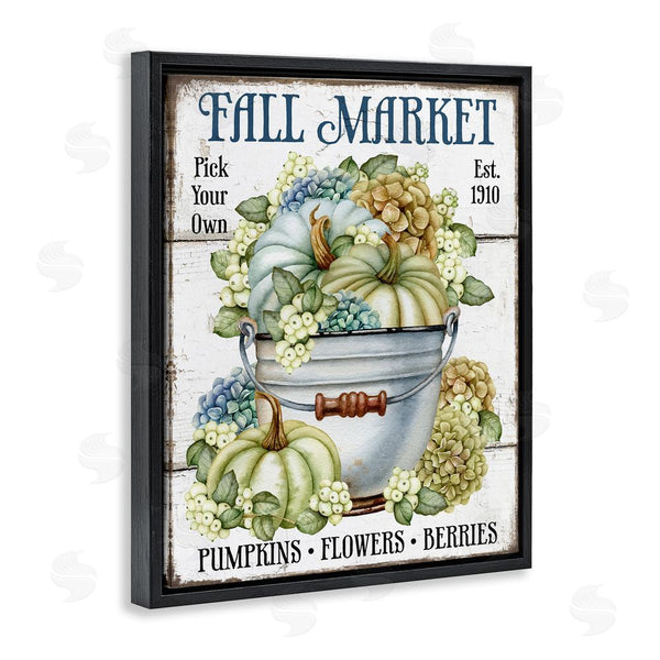 Stupell Industries Creatif Belle | Vintage Pumpkins & Hydgrangea