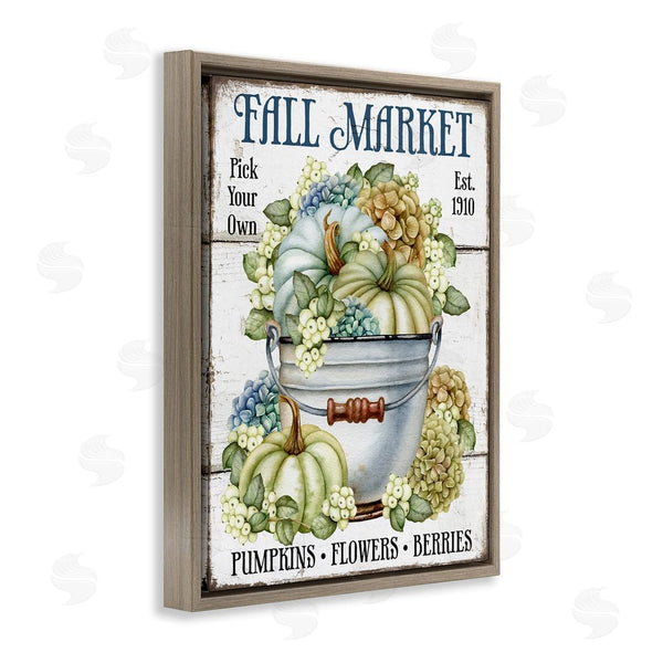 Stupell Industries Creatif Belle | Vintage Pumpkins & Hydgrangea