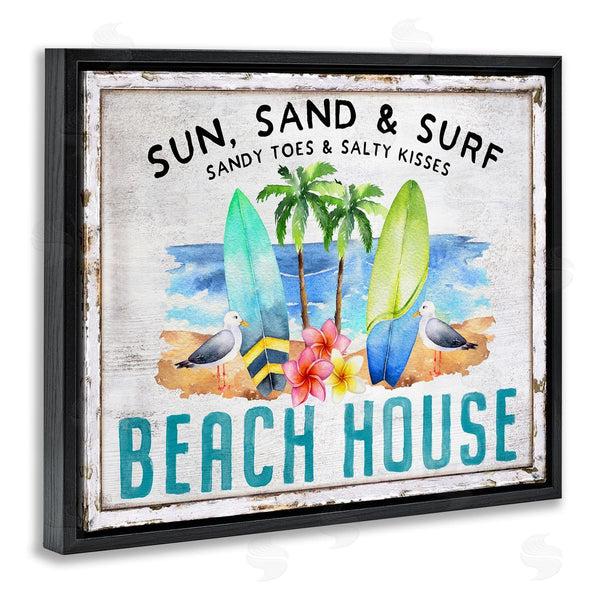 Stupell Industries Creatif Belle | Vintage Sun Sand & Surf