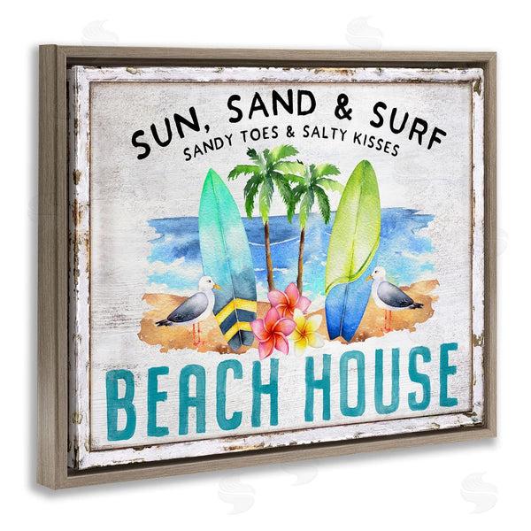 Stupell Industries Creatif Belle | Vintage Sun Sand & Surf