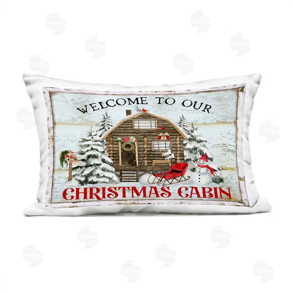 Stupell Industries Creatif Belle | Welcome Christmas Cabin