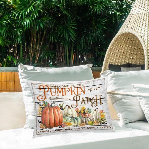 Stupell Industries Creatif Belle | Welcome Pumpkin Patch
