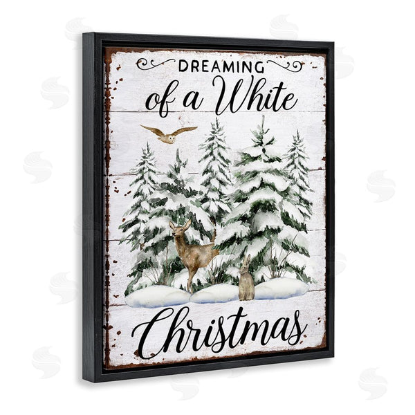Stupell Industries Creatif Belle | White Christmas Forest