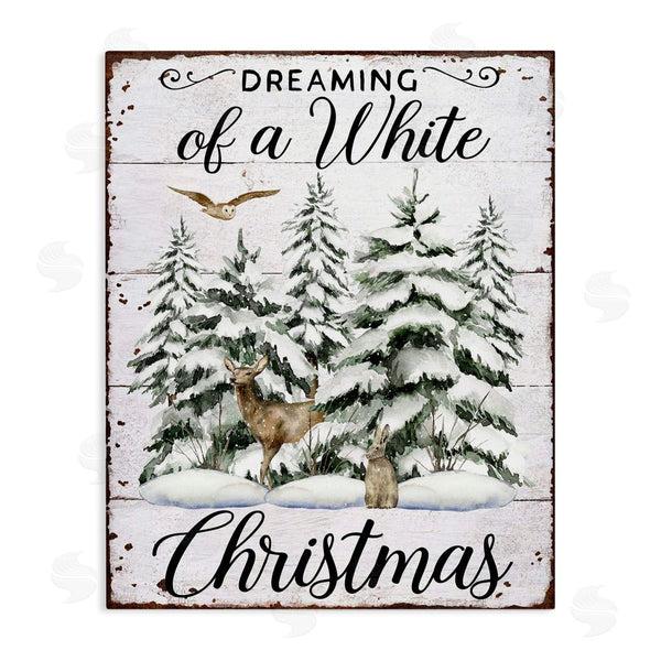 stupell industries Creatif Belle | White Christmas Forest