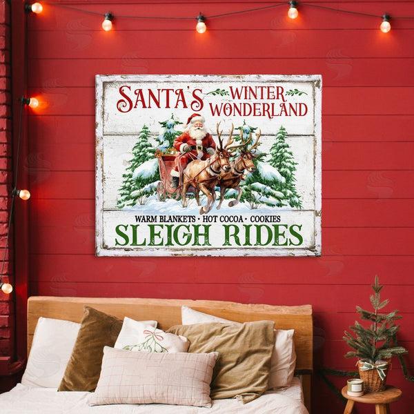 Stupell Industries Creatif Belle | Winter Wonderland Sleigh Rides